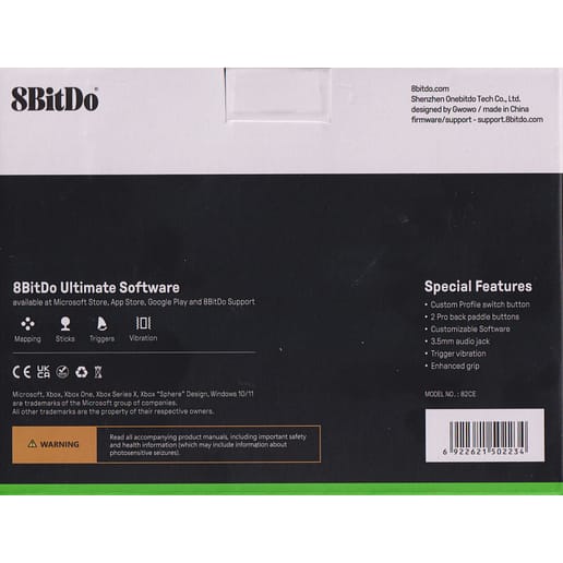 8BitDo Ultimate Wired Controller for Xbox Pink