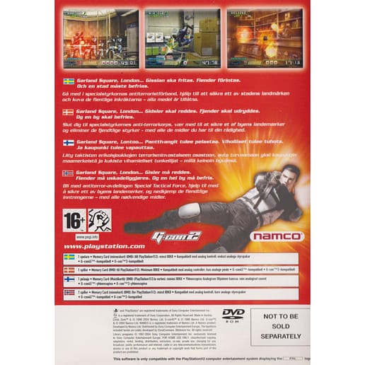 Crisis Zone Playstation 2 PS2 Bundle Copy Nordic (Begagnad)