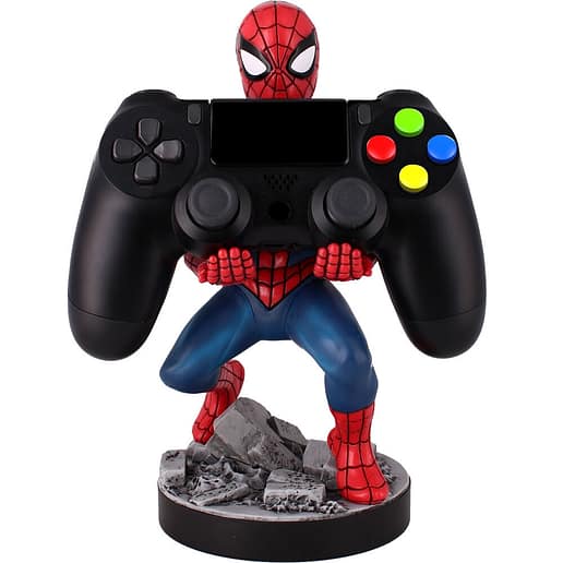 Marvel Spiderman figur med hållare 21cm