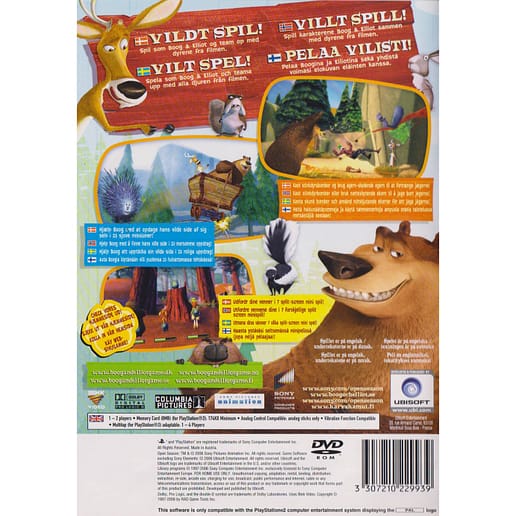 Boog & Elliot Playstation 2 PS2 Nordic (Begagnad)
