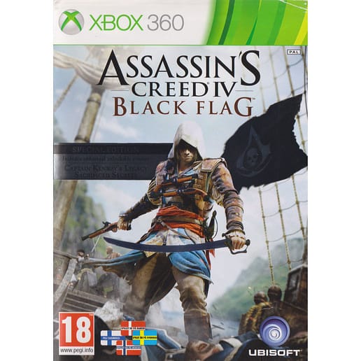 Assassins Creed IV Black Flag Xbox 360 Nordic (Begagnad)