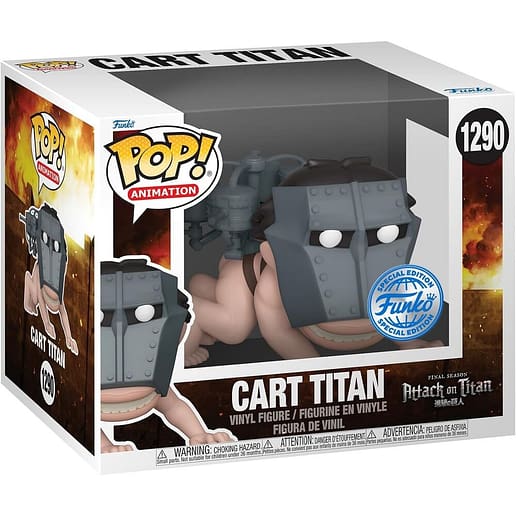 POP figur Super Attack On Titan Cart Titan Exclusive