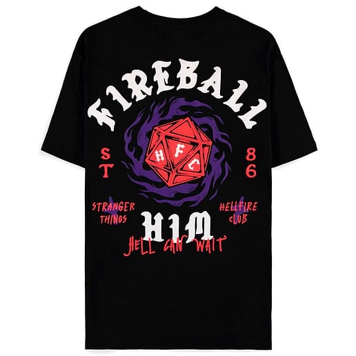 Stranger Things Fireball Him t-shirt (Large)