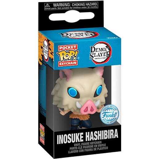 Pocket POP Nyckelring Demon Slayer Kimetsu no Yaiba Inosuke Hashibira Exclusive