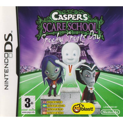 Caspers Scare School Spooky Sports Day Nintendo DS Nordic (Begagnad)