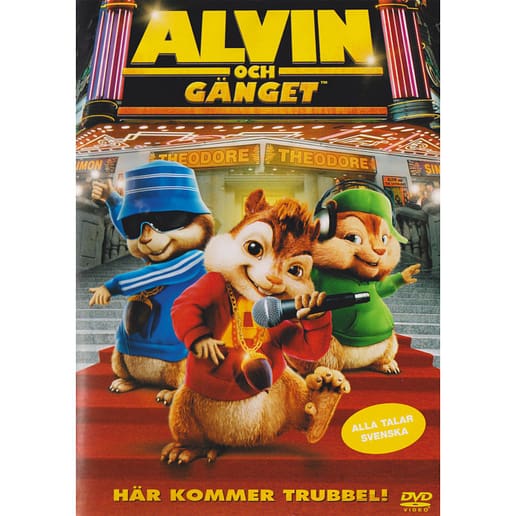 Alvin och Gänget DVD (Begagnad)