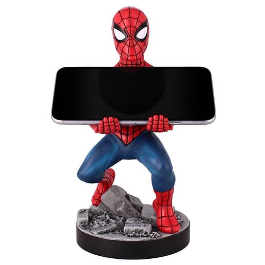 Marvel Spiderman figur med hållare 21cm