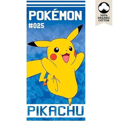 Pokemon Pikachu badlakan bomull