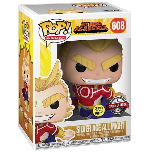 Set POP figure & Tee My Hero Academia All Might Exclusive (Medium)