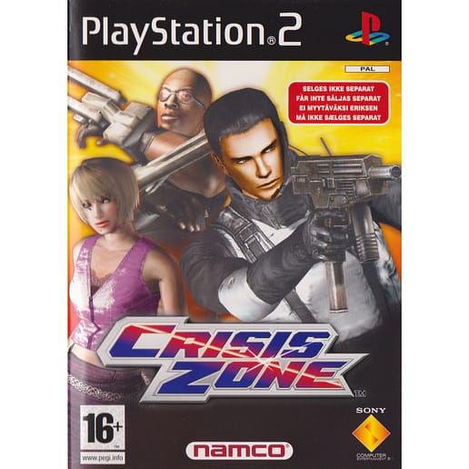 Crisis Zone Playstation 2 PS2 Bundle Copy Nordic (Begagnad)