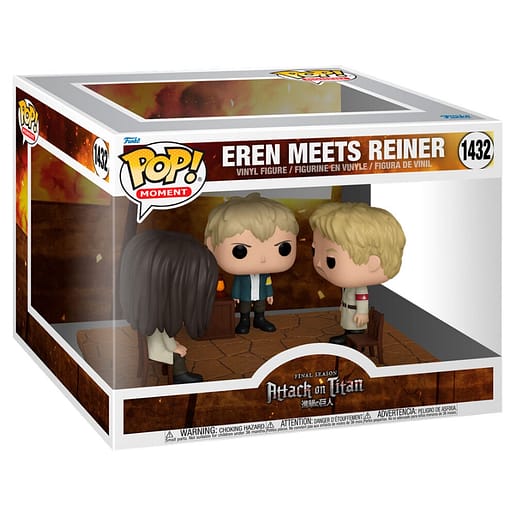 POP figur Moment Attack on Titan Eren Meets Reiner
