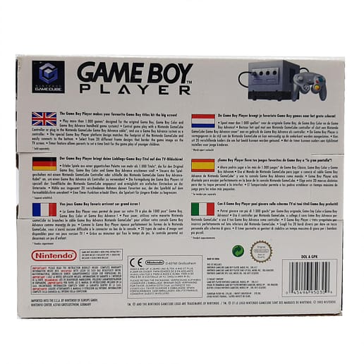 Gameboy Player med skiva Nintendo Gamecube (Begagnad)