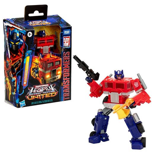 Transformers Legacy United Gi Universe Optimus Prime Deluxe Class figure 14cm