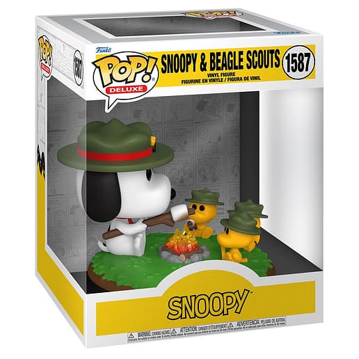 POP figure Deluxe Peanuts Snoopy & Beable Scouts