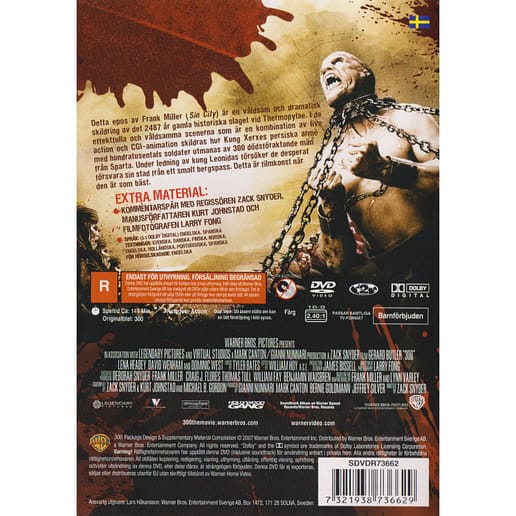 300 DVD Rental Copy (Begagnad)