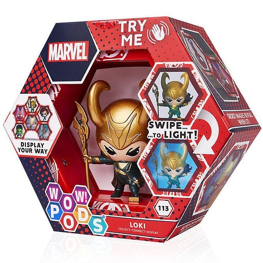 Wow! Pod Marvel Loki figur med ljus