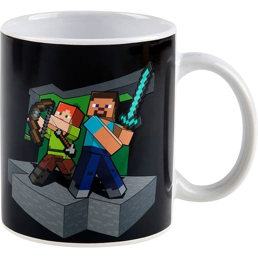 Minecraft värmeförändringsmugg 325ml