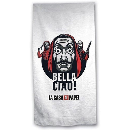 Money Heist Bella Ciao! badlakan mikrofiber