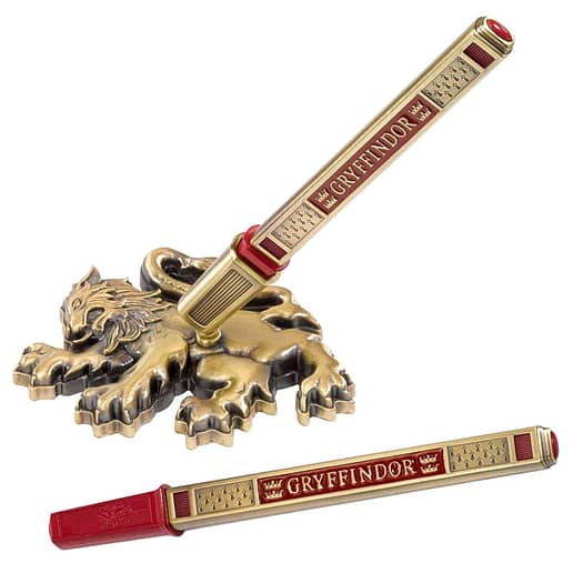 Harry Potter Gryffindor penna med ställ