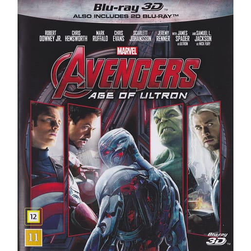 Avengers Age of Ultron Blu-Ray (Begagnad)
