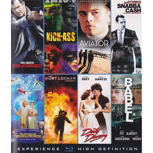 8 Movies Collection Blu-Ray (Begagnad)