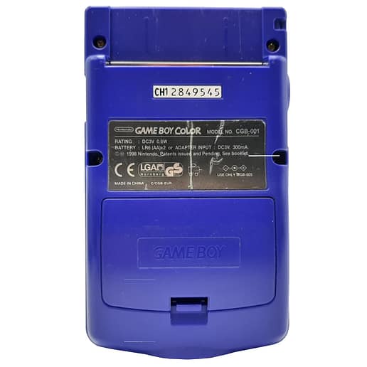 Gameboy Color Grape Basenhet