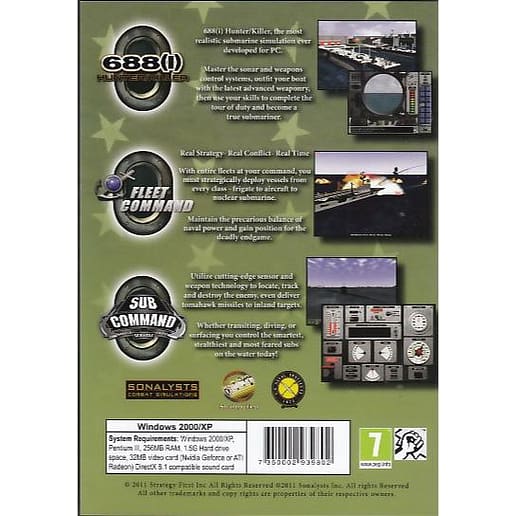 Naval Comb Pack Sub,Hunter,Fleet PC