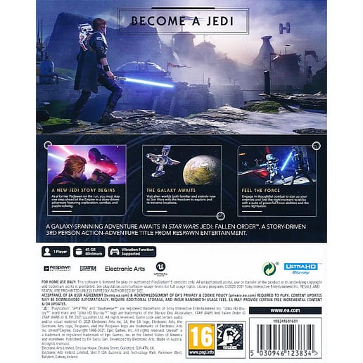 Star Wars Jedi Fallen Order PS5