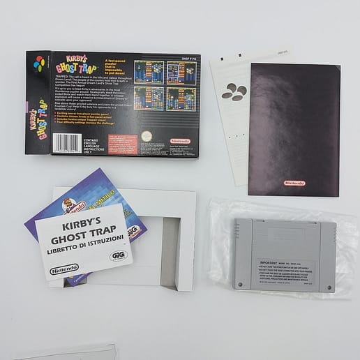 Kirbys Ghost Trap Super Nintendo