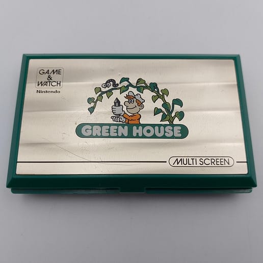 Green House Nintendo Game & Watch (Begagnad)