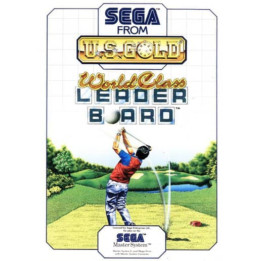 World Class Leader Board Sega Master System