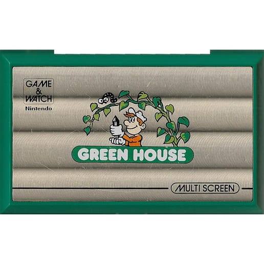 Green House Nintendo Game & Watch (Begagnad)