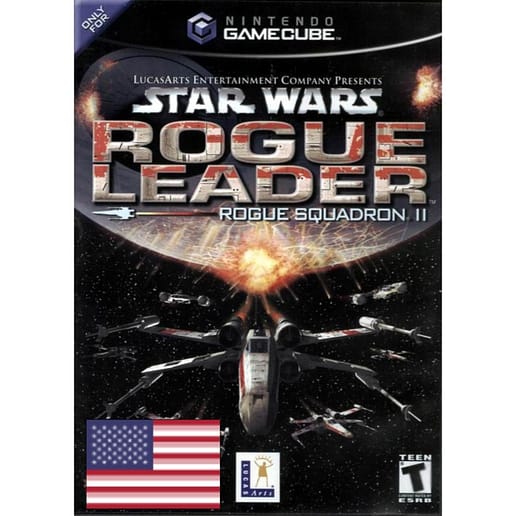 Star Wars Rogue Leader Rogue Squadron II Nintendo Gamecube (NTSC-U, Begagnad)