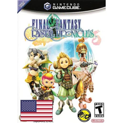 Final Fantasy Crystal Chronicles Nintendo Gamecube (NTSC-U, Begagnad)