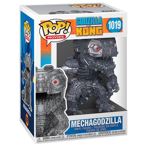 POP figur Godzilla Vs Kong Mechagodzilla Metallic
