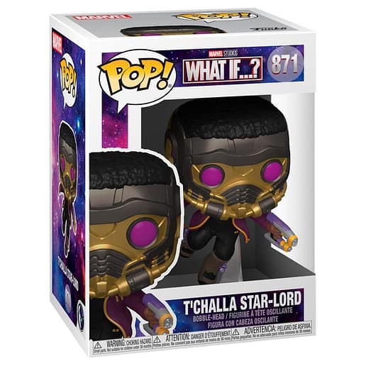 POP figur Marvel What If T'Challa Star-Lord