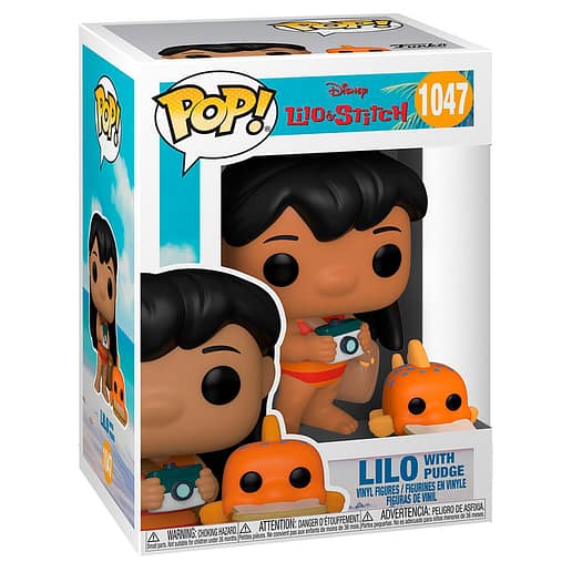 POP figur Arctic Lilo and Stitch Lilo with Pudge