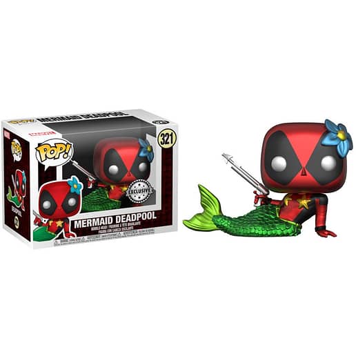 Set POP & Tee Marvel Deadpool Mermaid Exclusive (Medium)
