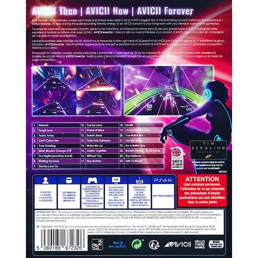 AVICII Invector Playstation 4