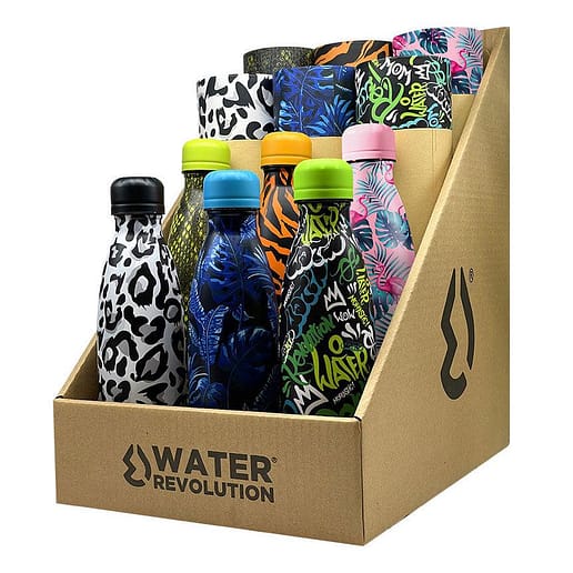 Water Revolution flaska termo rostfritt stål blandade 500ml