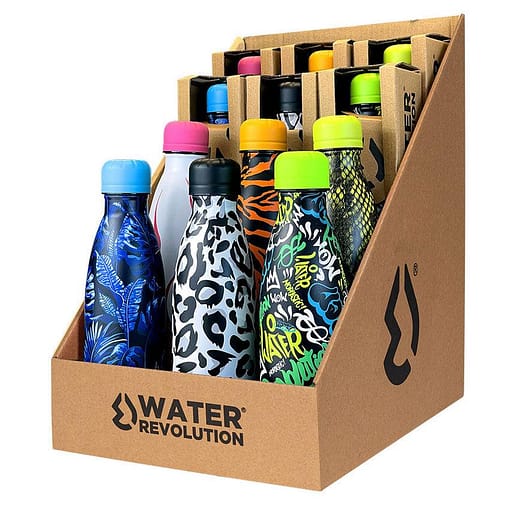 Water Revolution flaska termo rostfritt stål blandade 500ml