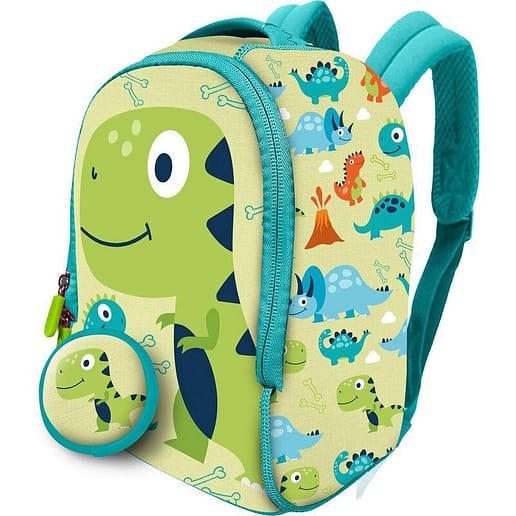 Dinosaurs ryggsäck + purse neoprene ryggsäck 26cm