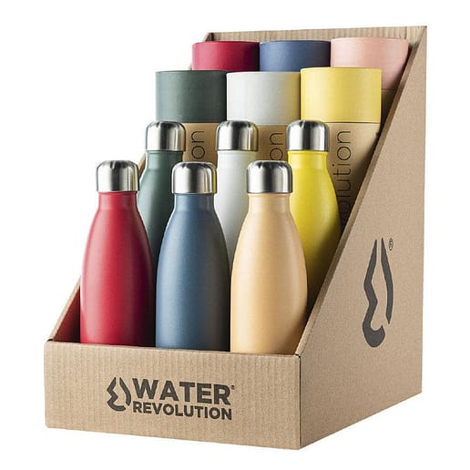 Water Revolution flaska termo rostfritt stål blandade 500ml