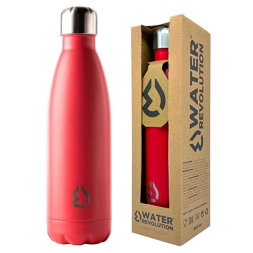 Water Revolution Red flaska termo rostfritt stål 500ml