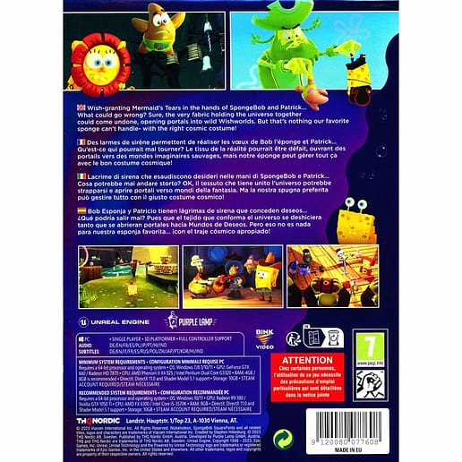Spongebob Cosmic Shake PC