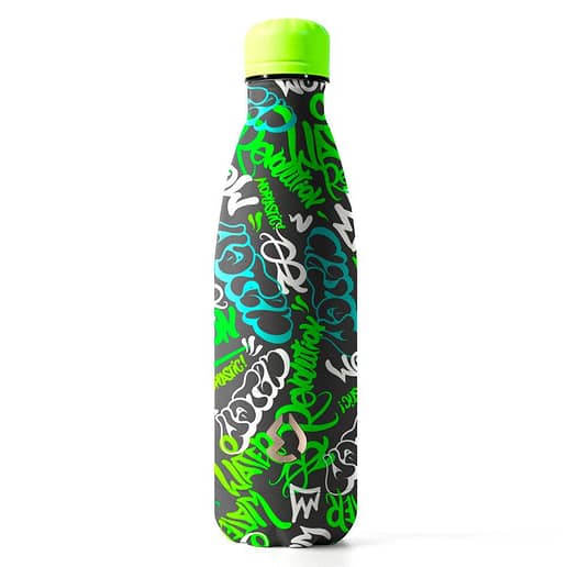 Water Revolution Graffiti flaska termo rostfritt stål 500ml