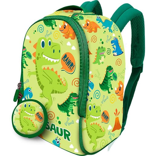 Dinosaurs ryggsäck + purse neoprene ryggsäck 26cm