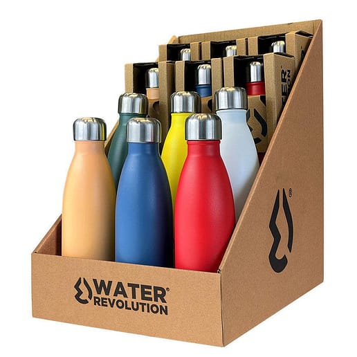 Water Revolution flaska termo rostfritt stål blandade 500ml