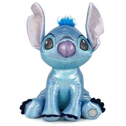 Disney 100th Anniversary Stitch Glitter Gosedjur 28cm