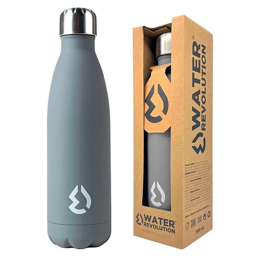 Water Revolution Grey flaska termo rostfritt stål 500ml